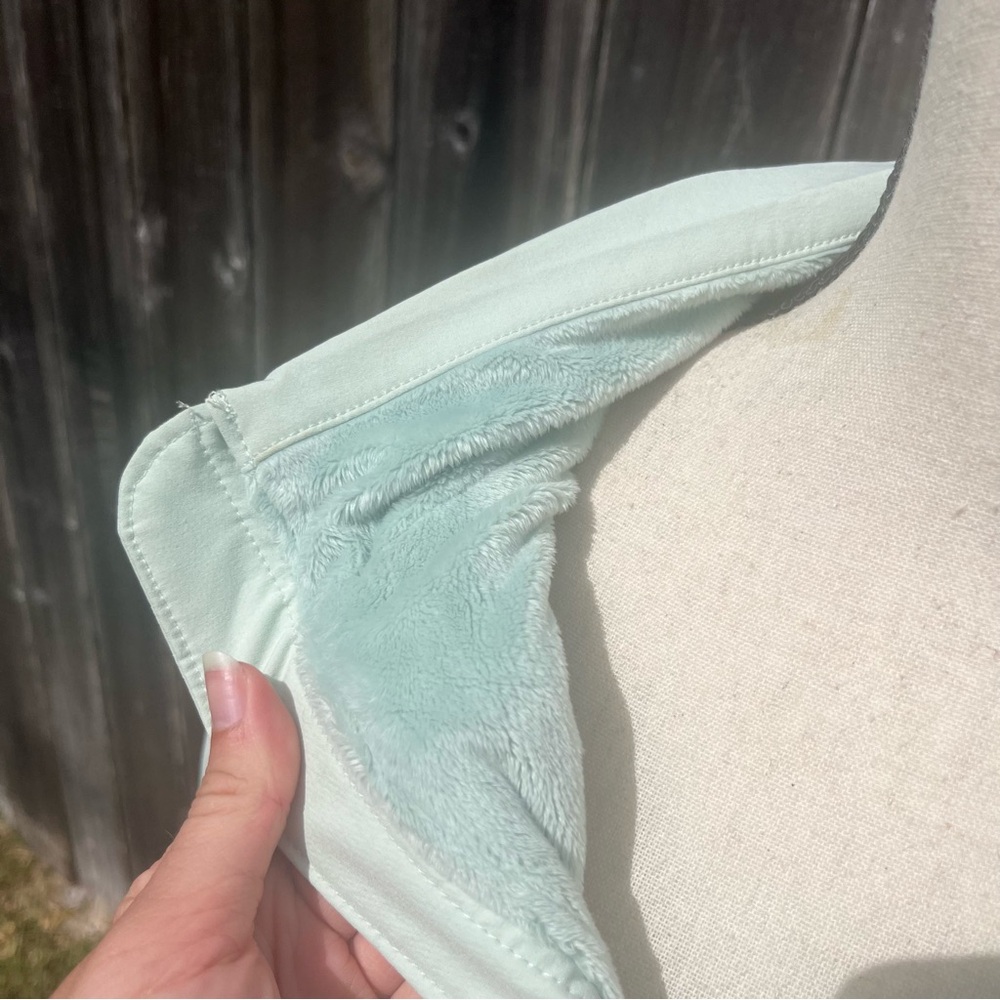 Mint Green North Face Rain Jacket - Picture 4 of 7